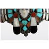 Image 6 : Zuni Mosaic Inlay Chief's Head Bolo Tie