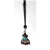 Image 7 : Zuni Mosaic Inlay Chief's Head Bolo Tie