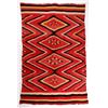 Image 19 : Early Navajo Eye Dazzler Pattern Wool Rug c. 1900