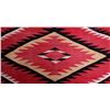 Image 2 : Early Navajo Eye Dazzler Pattern Wool Rug c. 1900