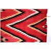 Image 9 : Early Navajo Eye Dazzler Pattern Wool Rug c. 1900