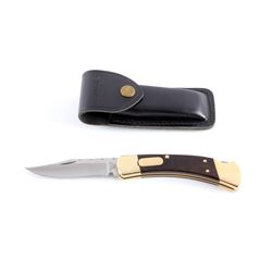 Buck 110 Custom Switchblade Knife w/ Scabbard