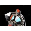Image 3 : Pair of Zuni Multistone Rainbow Dancer Rings