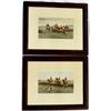 Image 1 : Pair of Antique Fox Hunting Prints