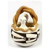 Image 2 : Vintage Acoma Pottery Bird Effigy Pottery Basket