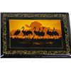 Image 2 : 5 Vintage Ethnic Lacquerware Trinket Boxes