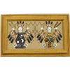 Image 1 : Framed Navajo Sand Painting by Herman Tom