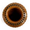 Image 2 : Small Mata Ortiz Stylized Feather Jar by B. Lopez
