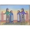 Image 2 : Signed Native American Navajo Card Print, Emerson