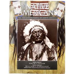 Native Americans by Colin F. Taylor, Softback Book