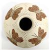 Image 2 : Mata Ortiz Butterfly Pottery Jar by Carlos Mora