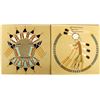 Image 3 : 4 Native American Navajo Sand Paintings by W. Chee