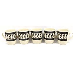 5 Anasazi Traders Designed Ceramic Kokopelli Cups