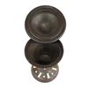 Image 2 : Ethnic Turned Wood Urn w/ Bone Inlay
