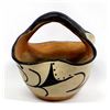 Image 2 : Vintage Santo Domingo Pottery Basket