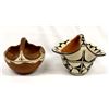 Image 2 : 2 Vintage Native American Pottery Baskets