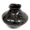 Image 2 : Mata Ortiz Matte on Black Pottery Jar, Villalpando