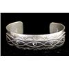 Image 1 : Native American Navajo Sterling Bracelet