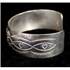 Image 2 : Native American Navajo Sterling Bracelet