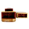 Image 2 : 2 Hand Crafted Wood Puzzle Boxes