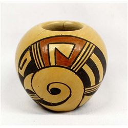 Native American Hopi Pottery Jar by V. Naha