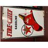 Image 1 : NO RESERVE ORIGINAL TEXACO FIRE CHIEF METAL SIGN