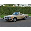 Image 1 : 1987 MERCEDES BENZ 560SL GOLD