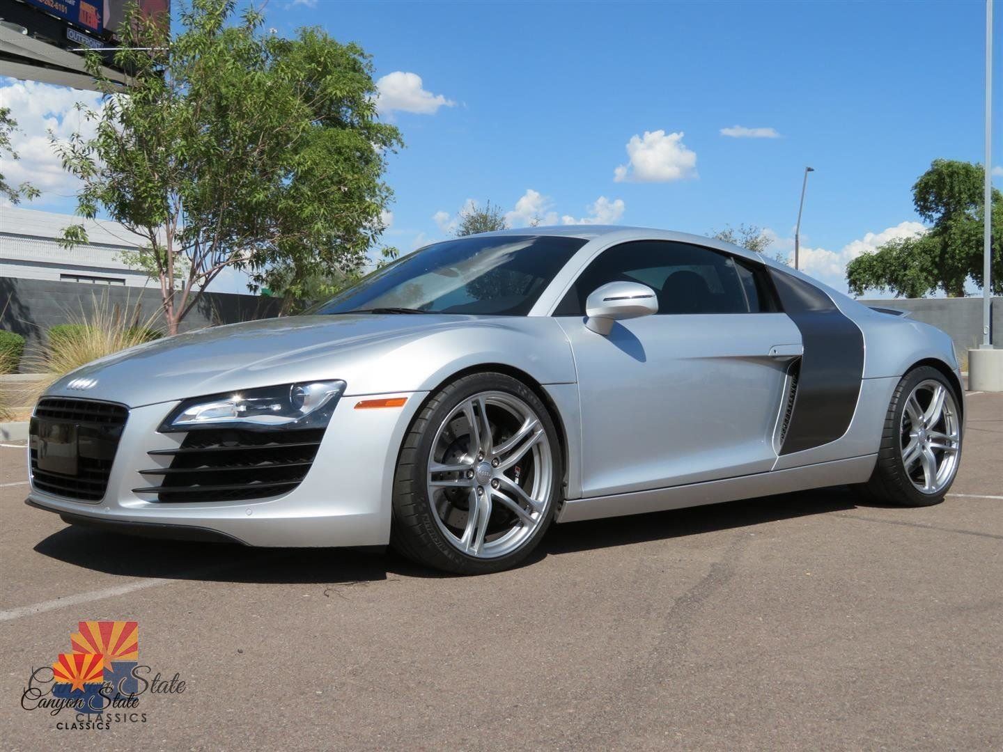 2008 AUDI R8 SILVER METALLIC - EG Auctions