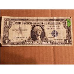 1957 A Series One Dollar Silver Certificate