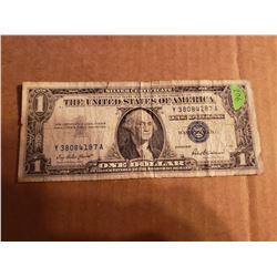 1957 One Dollar Silver Certificate