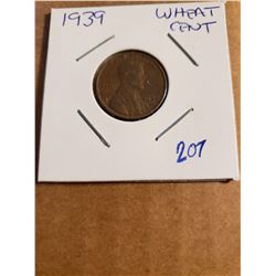 1939 Wheat Penny