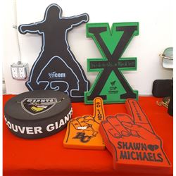 5 PC FOAM SPORTS MERCHANDISE