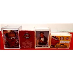 4 CASES COLLECTIBLE RACECAR AND RACERS CARDS