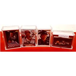 4 CASES COLLECTIBLE RACECAR AND RACERS CARDS