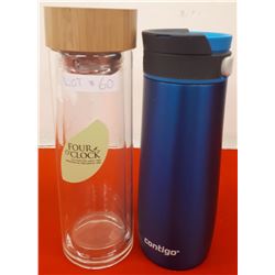FOUR O'CLOCK AND CONTIGO WATER BOTTLES