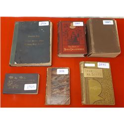 6 VINTAGE BOOKS