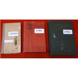 3 VINTAGE BOOKS