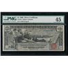 Image 1 : 1896 $1 Educational Silver Certificate PMG 45