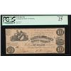 Image 1 : 1861 $10 Confederate States of America Note PCGS 25