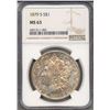 Image 1 : 1879-S $1 Morgan Silver Dollar Coin NGC MS63