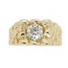 Image 1 : 14KT Yellow Gold 0.74ct Diamond Ring