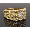 Image 3 : 14KT Yellow Gold 0.74ct Diamond Ring