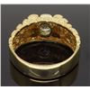 Image 5 : 14KT Yellow Gold 0.74ct Diamond Ring
