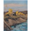 Image 1 : Sydney Laurence, print George de Forest Brush, print Greg Sievers, gouache