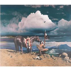 Ron Lesser, oil on board