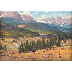 Phil Starke, oil on board