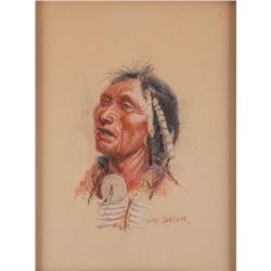 Joe Beeler, three watercolors