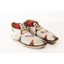 Two Pair of Cheyenne Moccasins