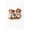 Image 2 : Sioux Baby Beaded Moccasins Turtle Fetish