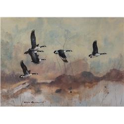 Roy Mason, watercolor